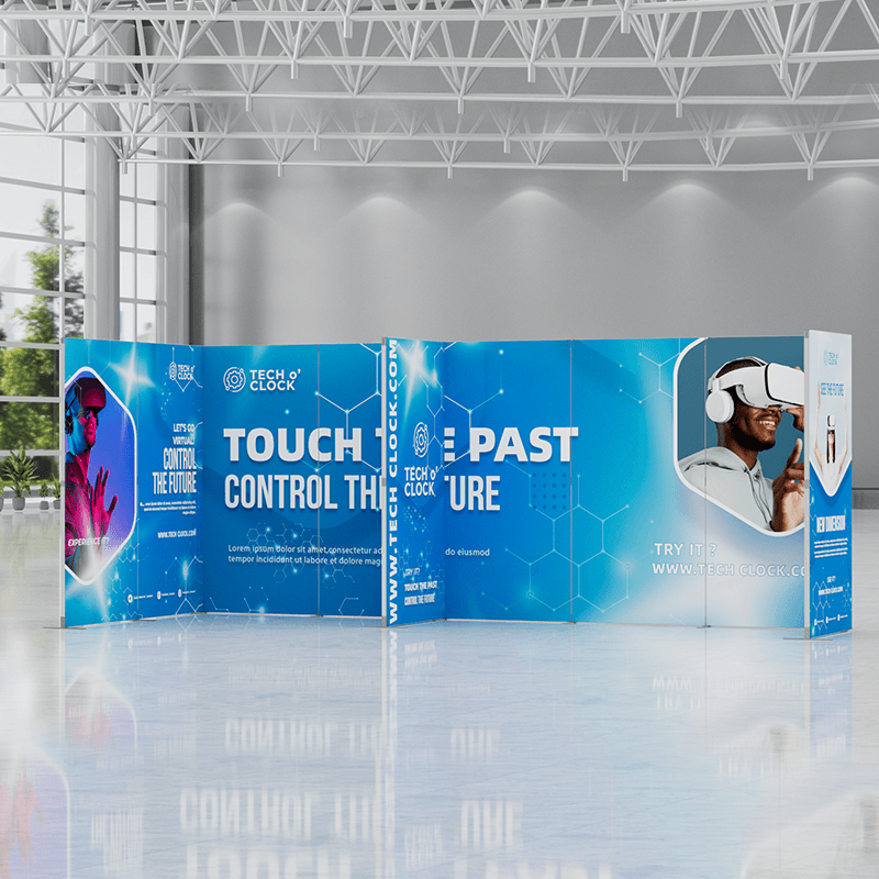 20ft Foldable SEG Modular Display Kit 4