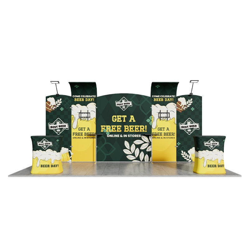 10x20ft Trade Show Booth Kit - 10