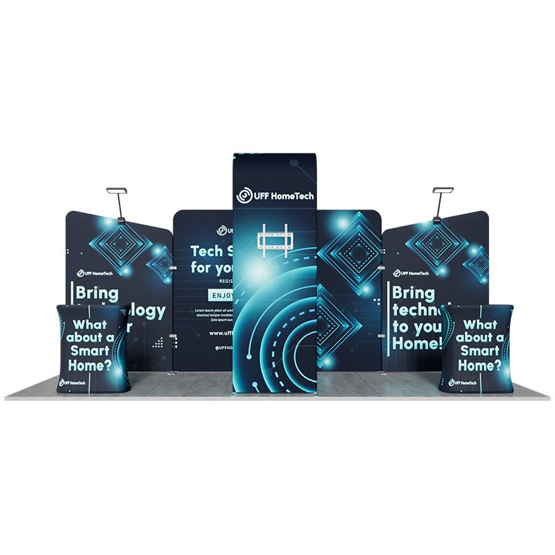 10x20ft Trade Show Booth Kit - 8