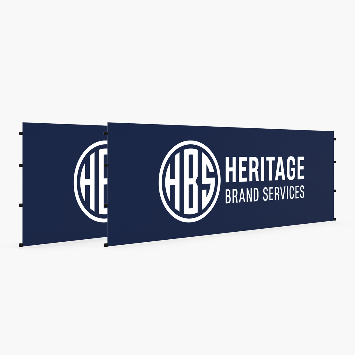 13x20 canopy wall double sided printing, 50mm hex frame