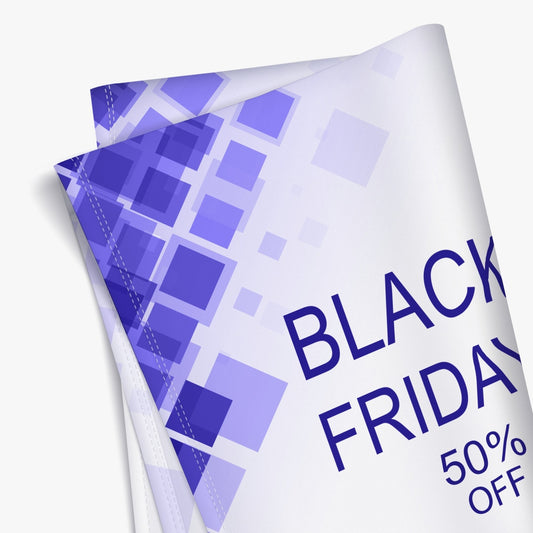 Fabric Banner — dye sublimated wrinkle-free polyester fabric for indoor banners and backdrops